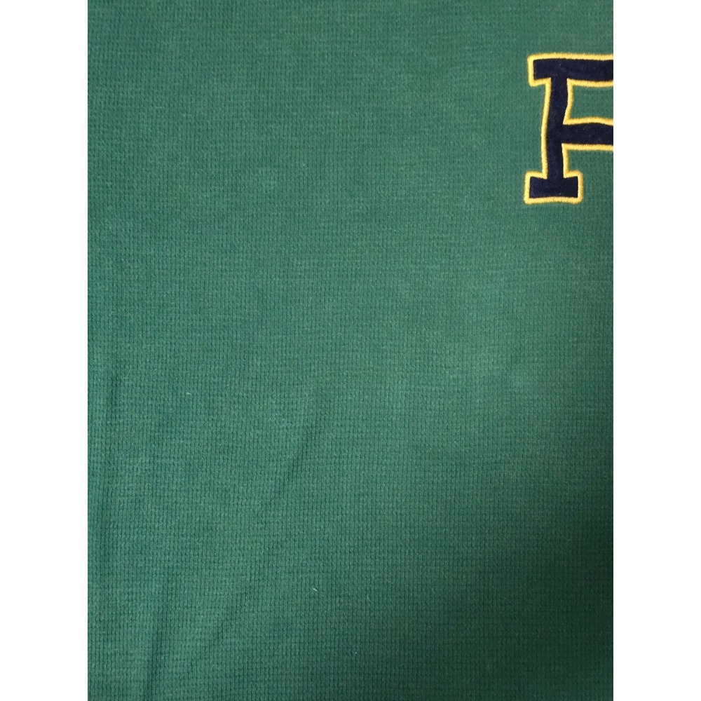 Polo Ralph Lauren Green Thermal Long Sleeve Shirt Adult M‎ P Logo Crew Neck (AE) - Picture 6 of 7